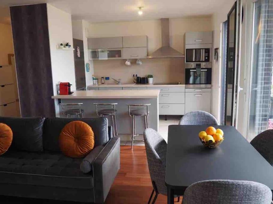 Appartement 80M2, Terrasse Sud, Metro 7 Direction Louvre A 8Minutes, Parking Sous-Sol, Proche Paris-Bercy Ivry-sur-Seine Exteriér fotografie